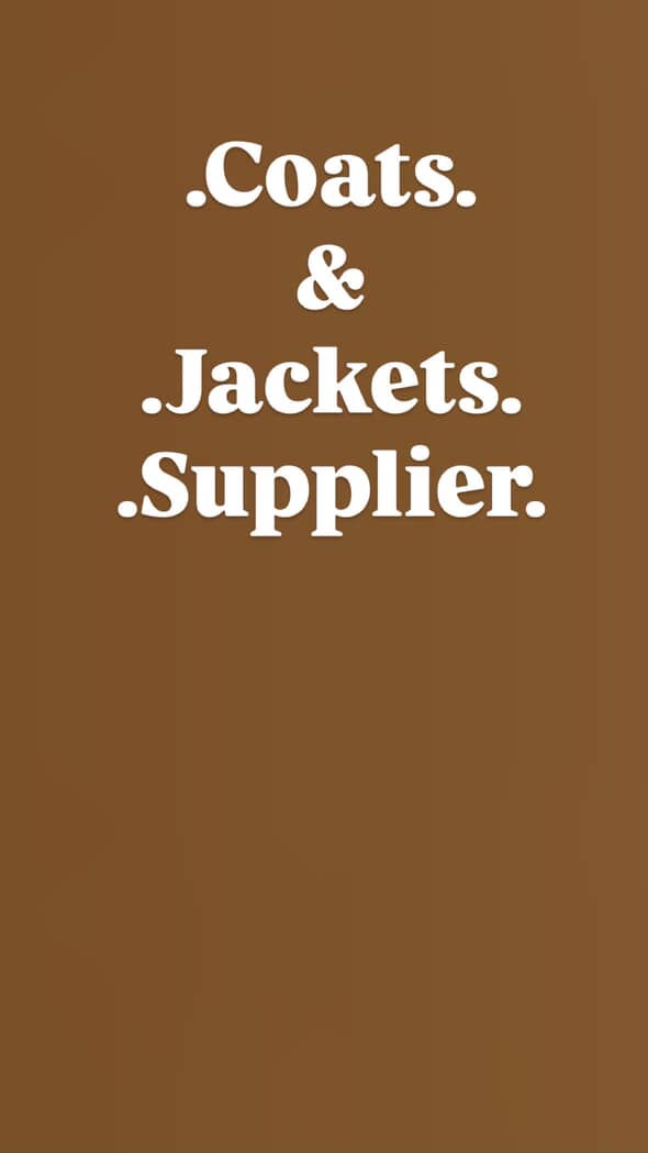 COATS AND JACKETS