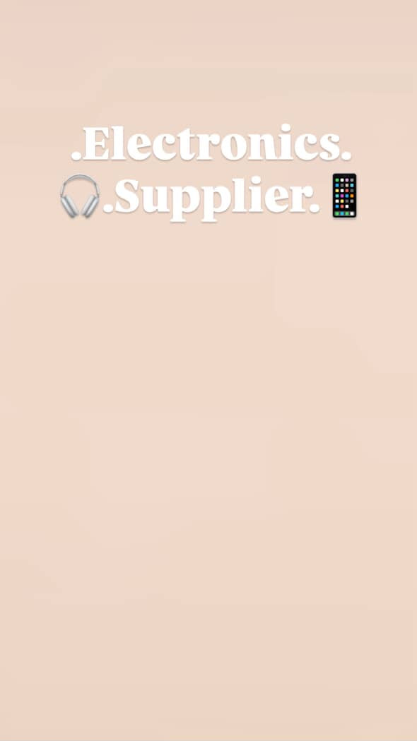 ELECTRONICS SUPPLIER